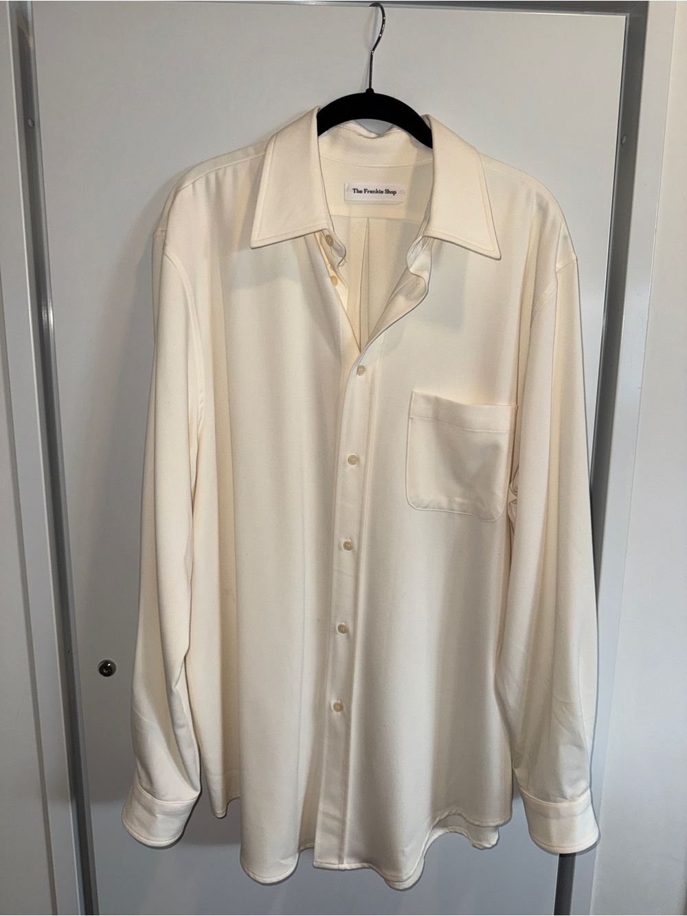 The Frankie Shop Button Down Shirt Ivory